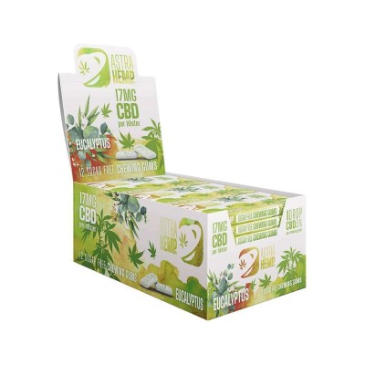 Chewing-gum CBD Eucalyptus 17mg - Boîte 24 plaquettes | Kana Pharma