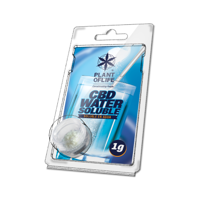 CBD Hydrosoluble 20% Plant of Life 1g | Cristaux Solubles Sans THC | Kana Pharma