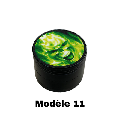 Grinder Green Skulls 50mm FARO - Broyeur 4 Parties | Kana Pharma