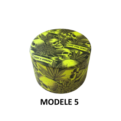 Grinder Green Skulls 50mm FARO - Broyeur 4 Parties | Kana Pharma