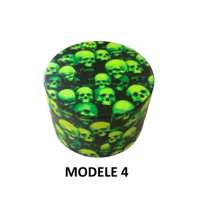 Grinder Green Skulls 50mm FARO - Broyeur 4 Parties | Kana Pharma