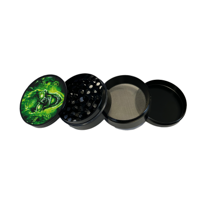 Grinder Green Skulls 50mm FARO - Broyeur 4 Parties | Kana Pharma