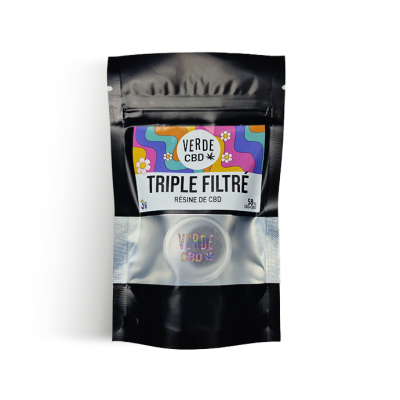 Résine CBD Triple Filtré 3g Verde CBD | 13% CBD 45% CBG | Kana Pharma