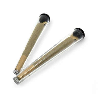 Étui Cône Plastique Transparent x50 | Protection Transport CBD | Kana Pharma