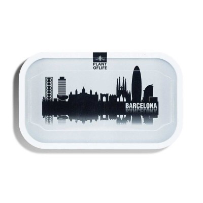 Plateau Barcelona Plant of Life 27x16cm - Accessoire CBD Premium | Kana Pharma