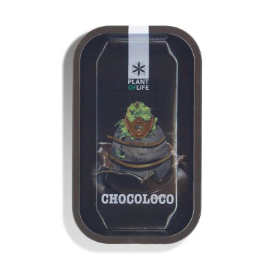 Plateau Chocoloco Plant of Life 27x16cm | Plateau Étain CBD Anti-Adhésif